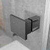 Radaway Essenza Pro Brushed GunMetal Kdj kabina 80x70cm prawa szczotkowany grafit 10097080-92-01R/10098070-01-01